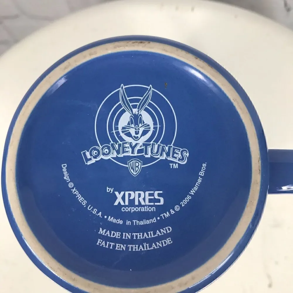 The Taz 3D cup and Basketball theme plate EUC